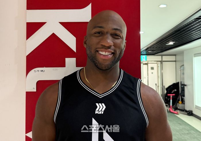 로하스가 인터뷰에 임하고 있다. 수원 | 박연준 기자 duswns0628@sportsseoul.com