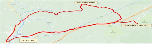 강릉시 자율주행자동차 시범운행지구_신규 노선도.  사진|강원특별자치도청
