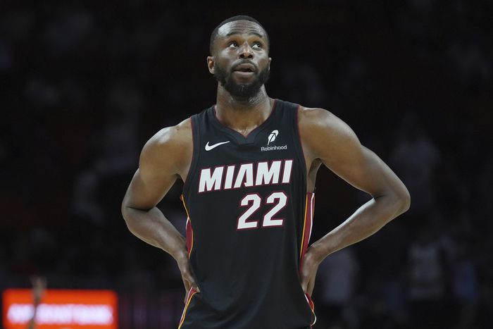 레이커스가 영입을 노리는 마이애미의 앤드류 위긴스. 사진 | AP 연합뉴스