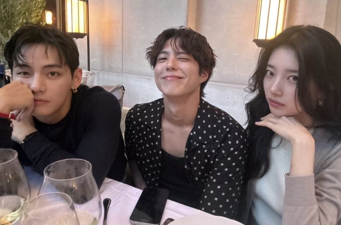 뷔-박보검-수지,  수지 인스타그램.