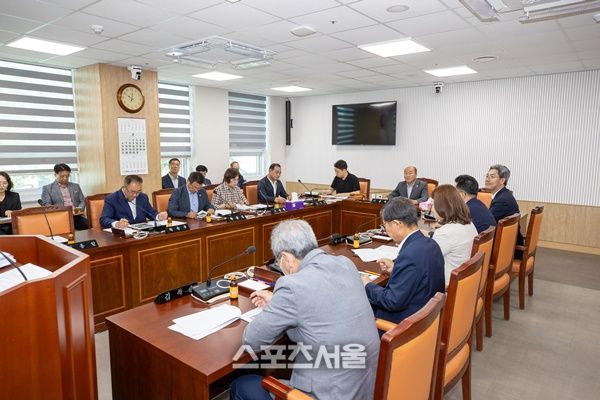 해남군의회 의원 간담회 모습 = 해남군 의회 제공