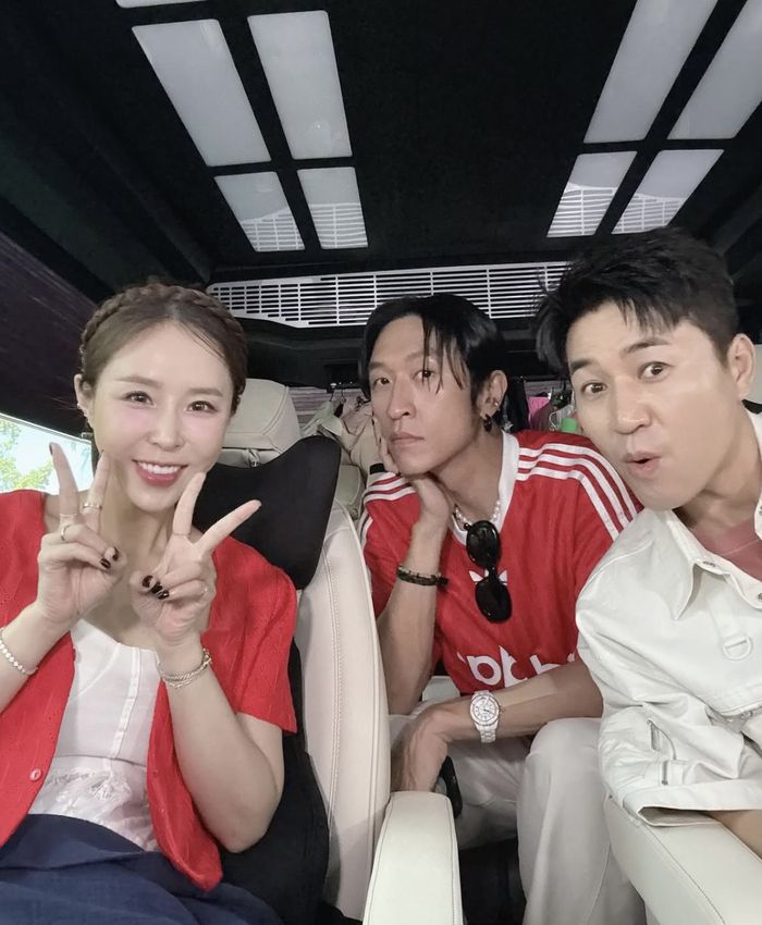 코요태 신지-빽가-김종민. 신지 인스타그램.