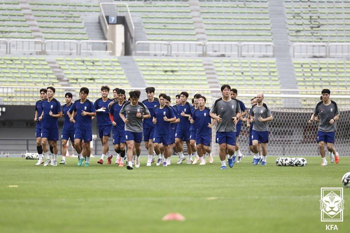 훈련하는 홍명보호. 사진 | 대한축구협회