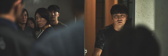 영화 ‘84제곱미터’ 염혜란, 서현우(왼쪽부터). 사진| 넷플릭스