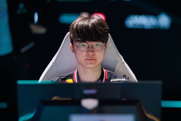 사우디아라비아 리야드에서 열리는 EWC에 출전 중인 T1 ‘페이커’ 이상혁. 사진 | EWC