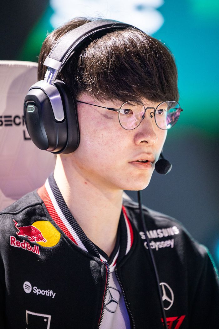 사우디아라비아 리야드에서 열리는 EWC에 출전 중인 T1 ‘페이커’ 이상혁. 사진 | EWC