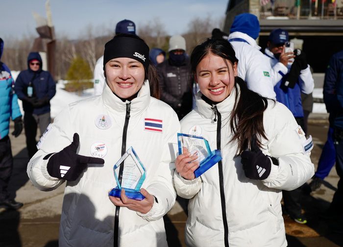 태국 캄페올 아그네스 선수_2024/2025 시즌 북아메리카컵 종합 3위( 2024 강원 동계 청소년올림픽 여자 봅슬레이 1인승 은메달리스트)  사진|평창군청