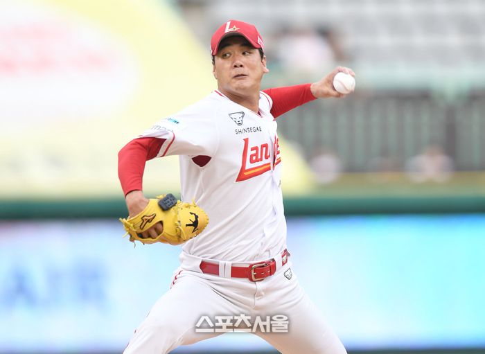 SSG 선발투수 김광현 역투하고 있다. 문학 | 최승섭기자 thunder@sportsseoul.com