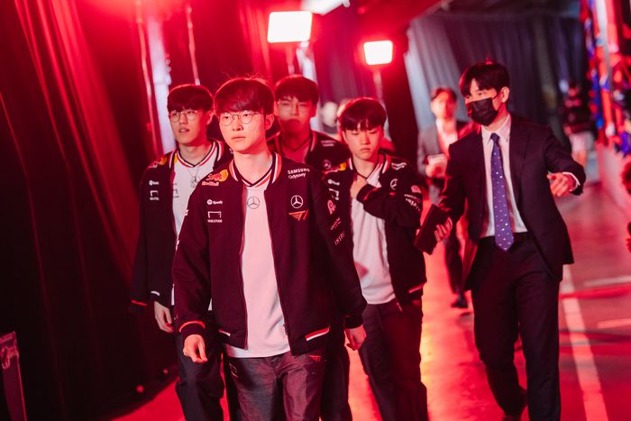 2025 MSI 출전 중인 T1 선수들. 사진 | 라이엇 게임즈