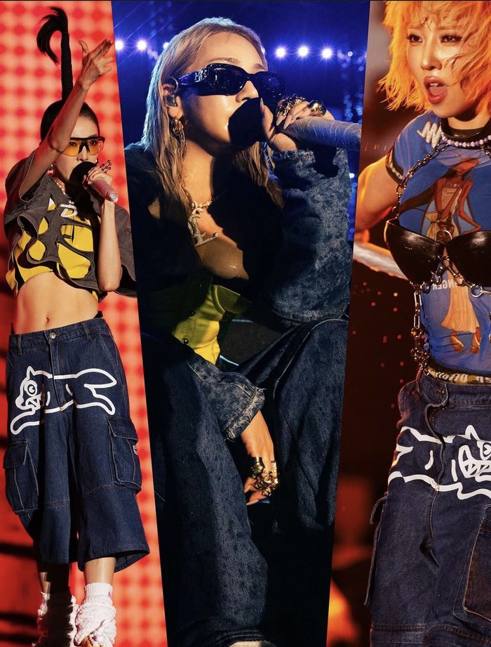 2NE1 산다라박-씨엘-공민지. 산다라박 인스타그램.