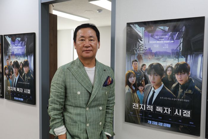 영화 ‘전지적 독자 시점’ 원동연 대표. 사진| 롯데엔터테인먼트