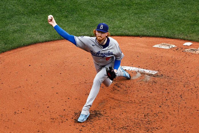 트레이드를 통해 LA 다저스를 떠나 보스턴으로 이적한 더스틴 메이. 사진 | 보스턴=AFP연합뉴스