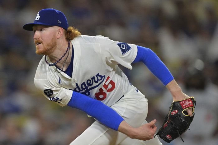 트레이드를 통해 LA 다저스를 떠나 보스턴으로 이적한 더스틴 메이. 사진 | LA=AP연합뉴스