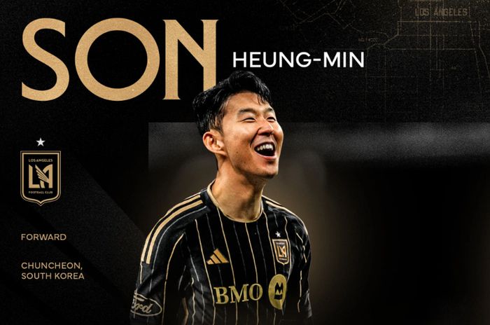 손흥민의 LAFC 입단 오피셜 사진.출처 | LAFC 홈페이지