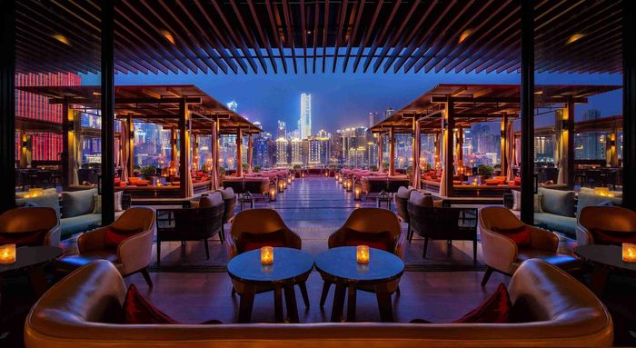 리젠트 충칭의 바 라운지. 사진 | 호텔스닷컴