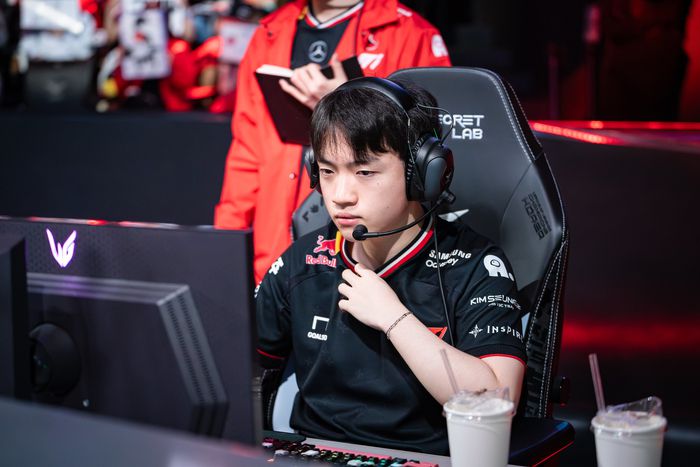 T1 ‘케리아’ 류민석이 2025 LCK 정규시즌 경기를 준비하고 있다. 사진 | 라이엇 게임즈