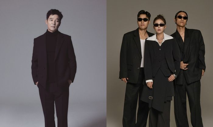 임창정(왼쪽), 코요태. 사진 | 제이지스타