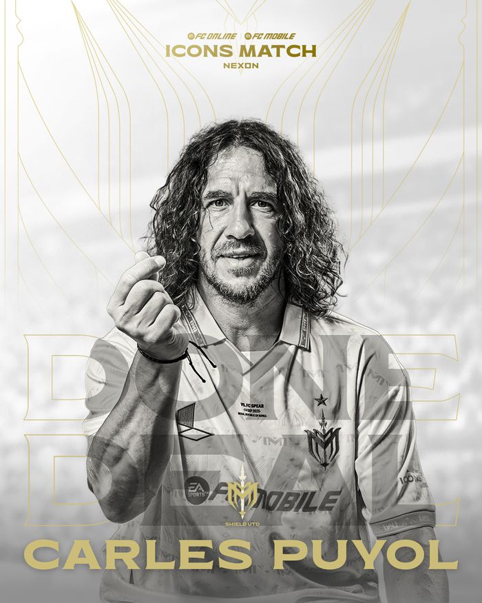 카를레스 푸욜이 2년 연속 아이콘매치에 출전한다. 사진 | 넥슨