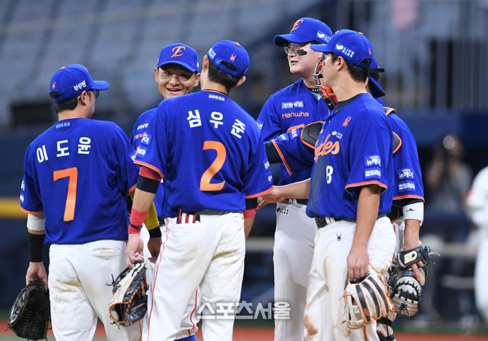 한화 선수들. 고척 | 최승섭기자 thunder@sportsseoul.com