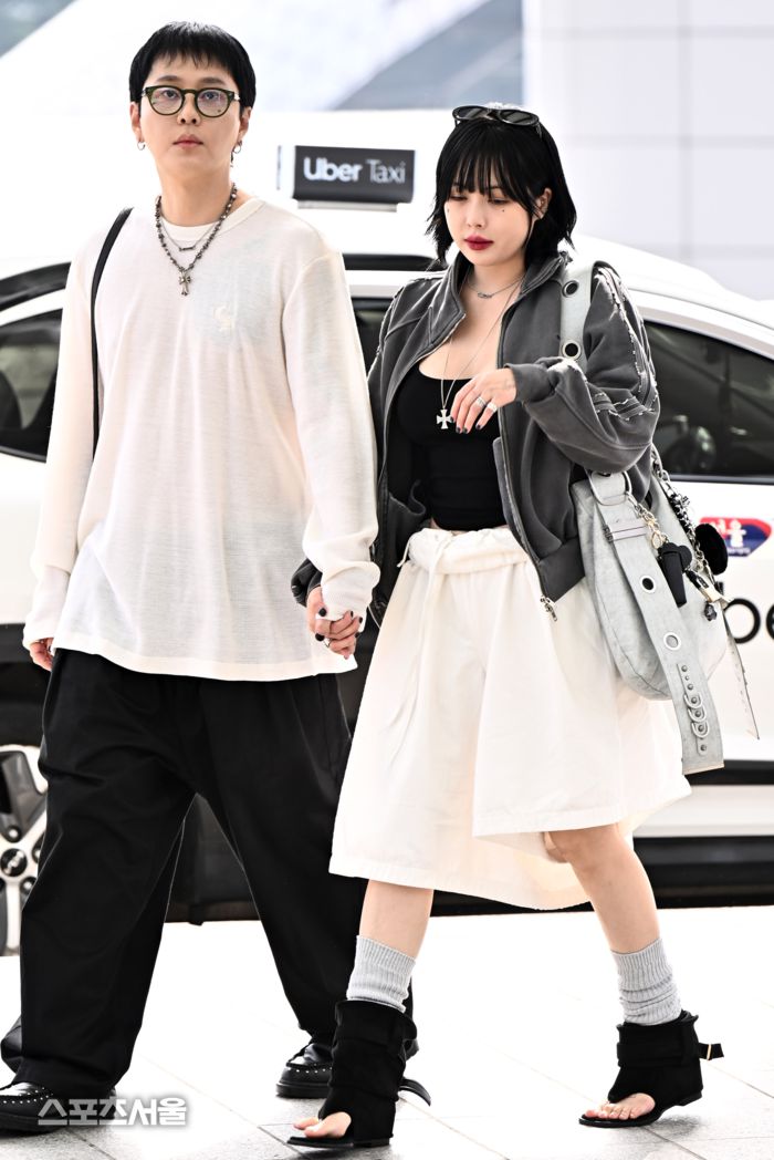 현아와 용준형 부부. 이주상기자 rainbow@sportsseoul.com