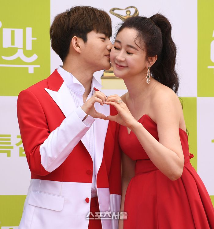 진화-함소원. 스포츠서울 DB.