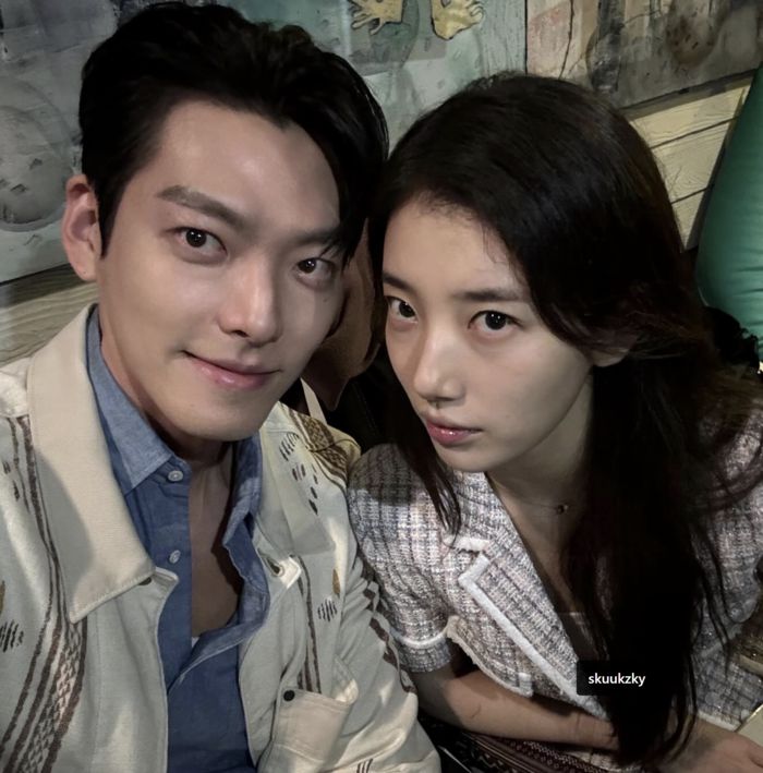 김우빈-수지. 사진 | 김우빈 SNS