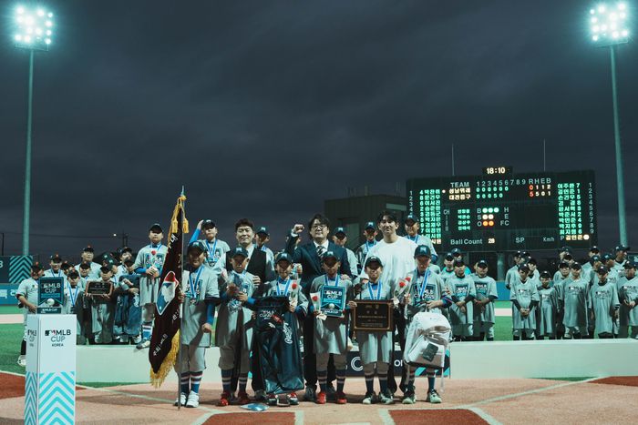 지역 대표 리틀야구단이 출전한 ‘MLB CUP 2025 KOREA’가 14일 성황리에 막을 내렸다. 사진 | 한국리틀야구연맹
