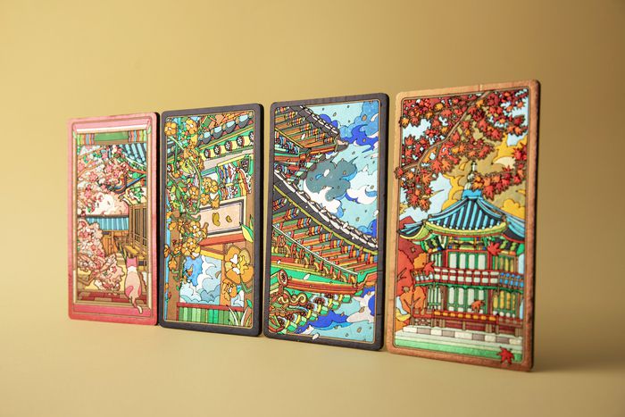 2025년 금상, 국무총리상 한국 전통 글리팅. | 한국관광공사 제공