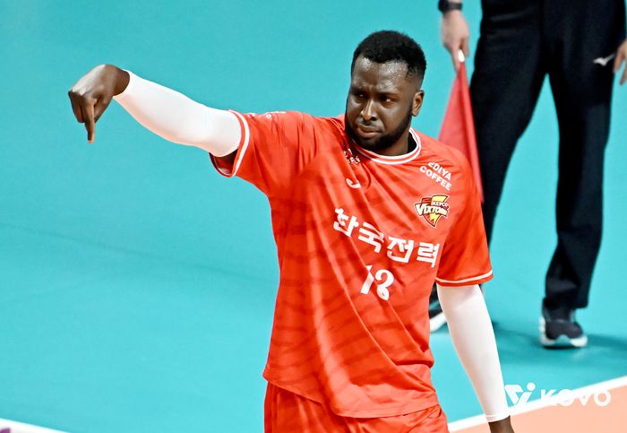 한국전력 베논. 사진 | 한국배구연맹