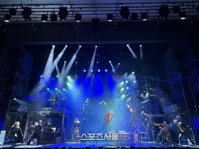 뮤지컬 배우 이해준이 현재 무대에 오르고 있는 작품인 ‘렌트’를 준비하면서 경험했던 특별한 추억담을 털어놓았다. 사진 | 표권향 기자 gioia@sportsseoul.com