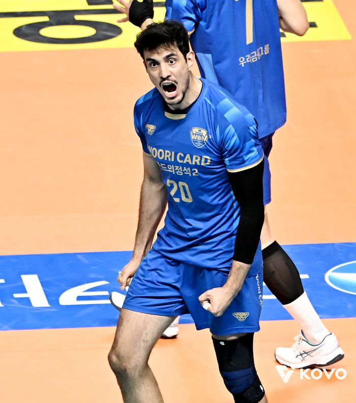 아라우조. 사진 | 한국배구연맹