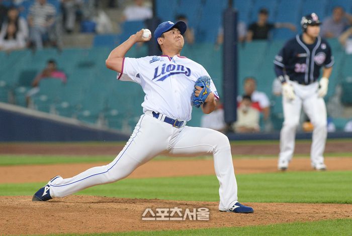 현역 시절 안지만. 사진 | 스포츠서울DB