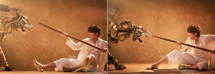 (왼쪽부터) 박정민과 박강현이 이끄는 ‘라이프 오브 파이’가 12월2일 GS아트센터 역삼에서 아름다운 여정을 시작한다. 사진 | 에스앤코