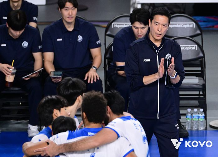 김상우 감독. 사진 | 한국배구연맹