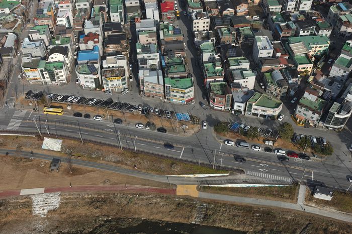 주차장 전경.  사진|원주시청