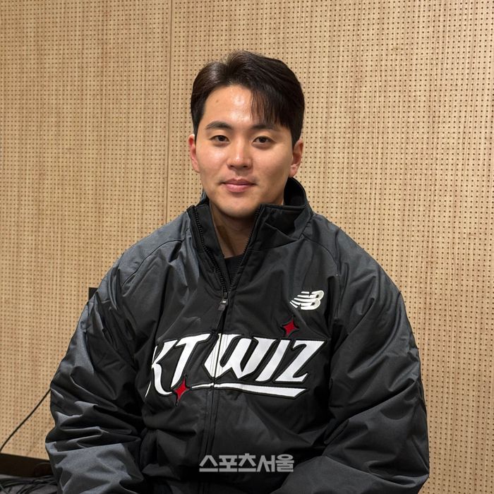 한승택이 인터뷰에 임하고 있다. 수원 | 박연준 기자 duswns0628@sportsseoul.com