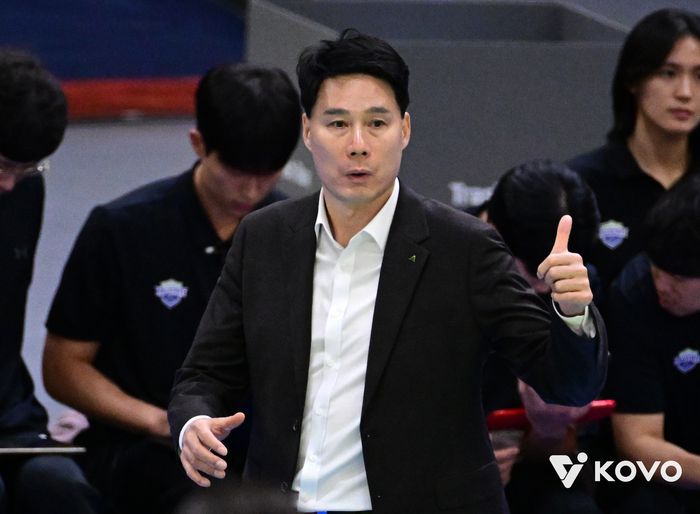 현대건설 강성형 감독.제공 | 한국배구연맹