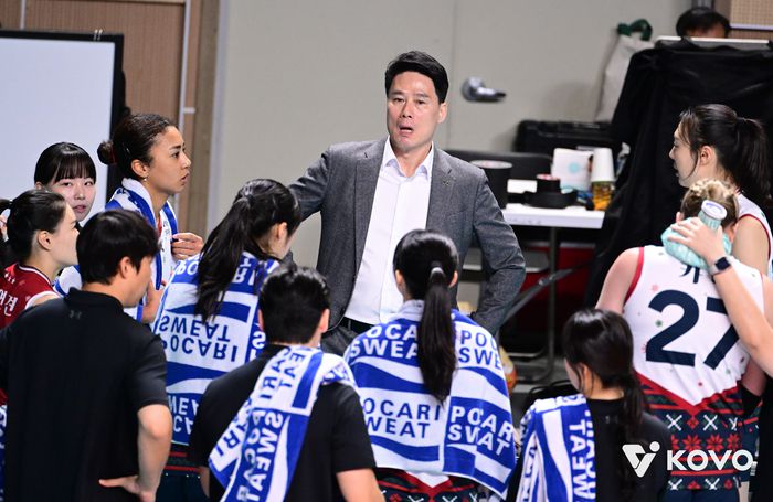 현대건설 강성형 감독.제공 | 한국배구연맹
