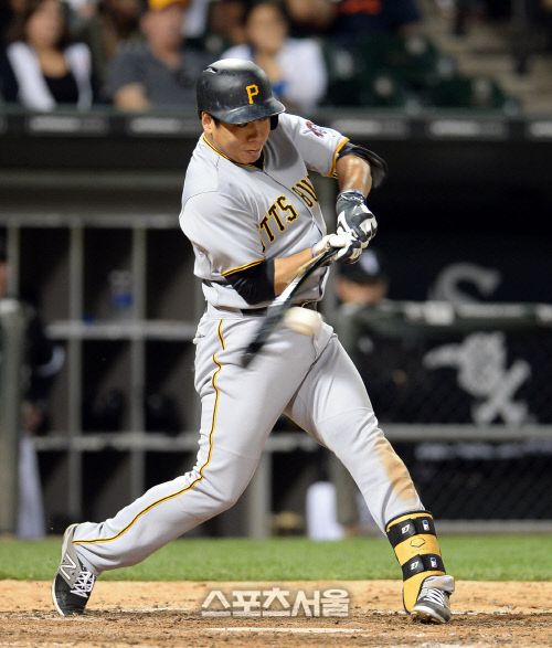 피츠버그 시절 강정호. 사진 | 스포츠서울DB