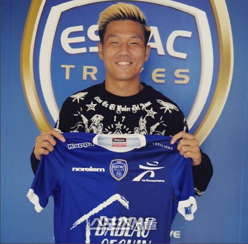 트루아 시절 석현준. 사진 | 트루아 소셜미디어