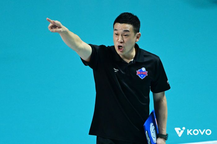 기업은행 여오현 감독대행.제공 | 한국배구연맹