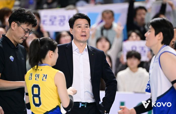 현대건설 강성형 감독.제공 | 한국배구연맹