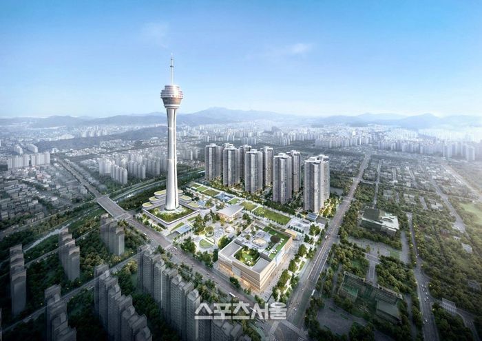 자광타워 조감도.