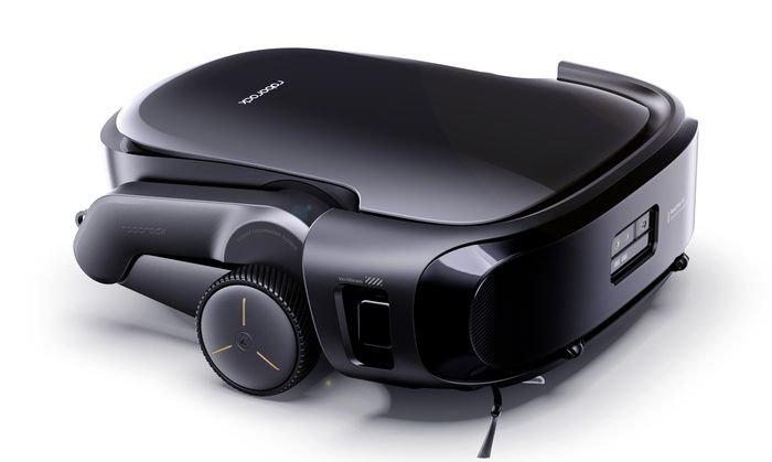 로보락의 로봇청소기 ‘사로스 로버’는 2륜 다리 구조 적용, 바퀴와 다리가 독립적으로 움직일 수 있는 혁신 모델로 주목받는다. 사진 | 로보락