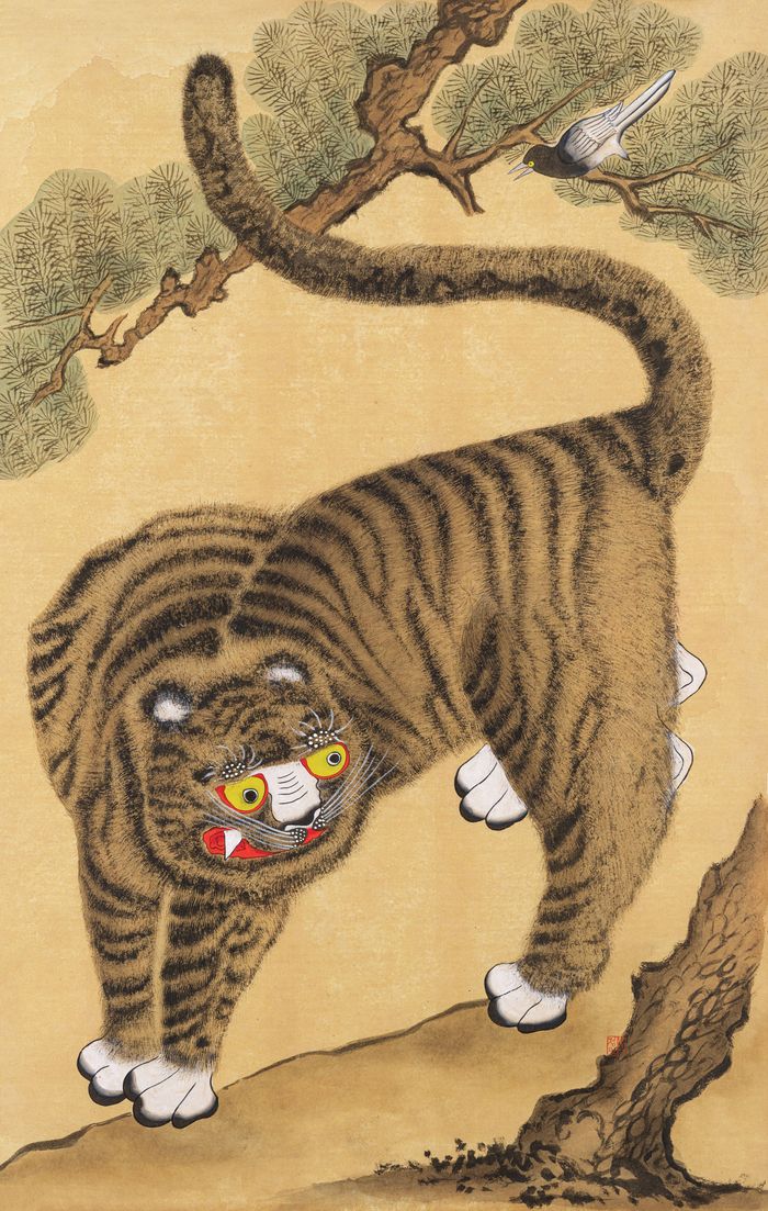 임인혁 화가 작품 ‘힘 빼고 어흥 Relax’. 사진 | 대한장애인체육회