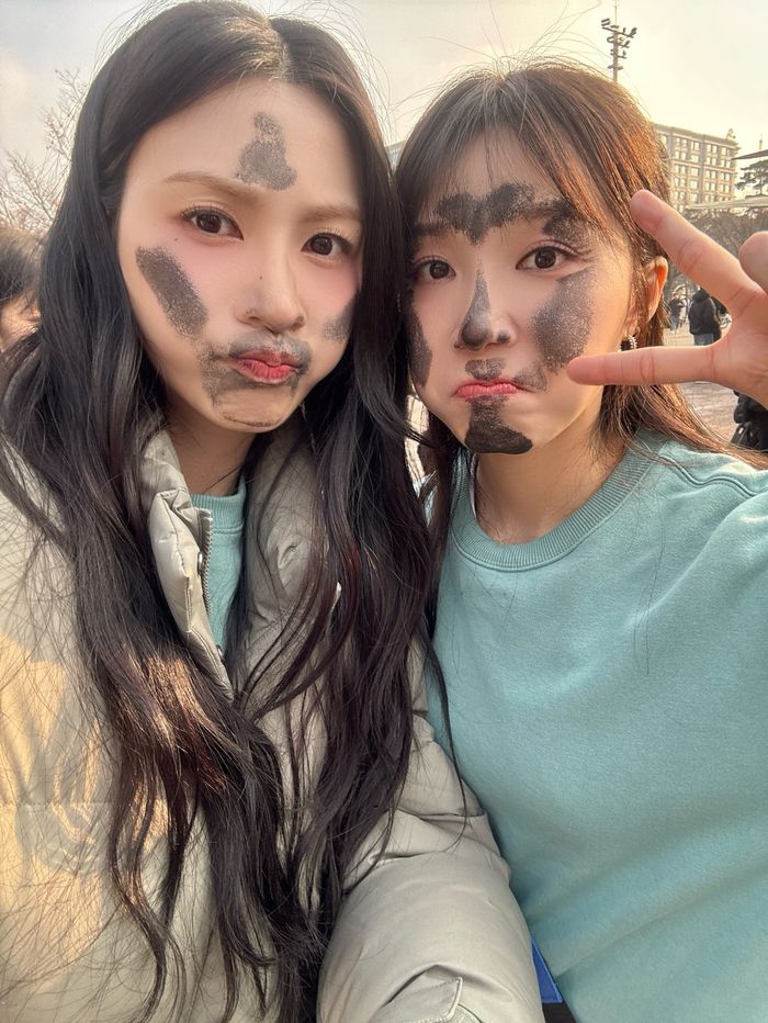 오하영-정은지. 오하영 SNS.