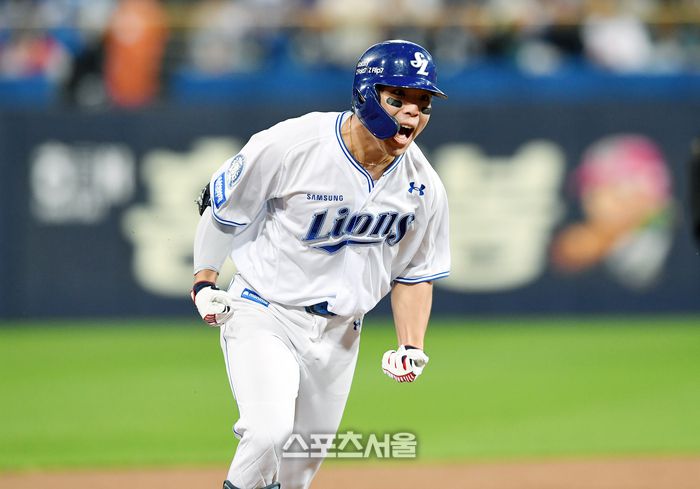 삼성 김영웅. 박진업 기자 upandup@sportsseoul.com