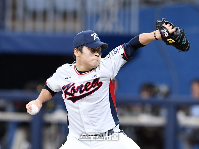 야구 대표팀 박영현. 박진업 기자 upandup@spotsseoul.com