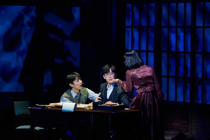 뮤지컬 ‘팬레터’는 ‘아벨라르’와 ‘엘로이즈’의 이야기와 같은 비극적 사랑을 시적으로 표현한다. 사진 | ㈜라이브