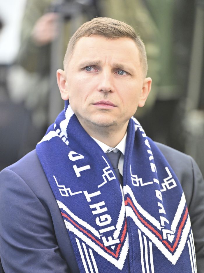 16일 오전 한국프레스센터 기자회견장에서 열린 ‘남자농구 국가대표팀 니콜라이스 마줄스 감독 취임’ 공식 기자회견에서 니콜라이스 마줄스 감독이 대기하고 있다. 사진 | 대한민국농구협회